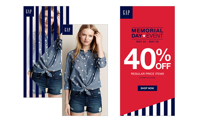 GAP - Memorial Day