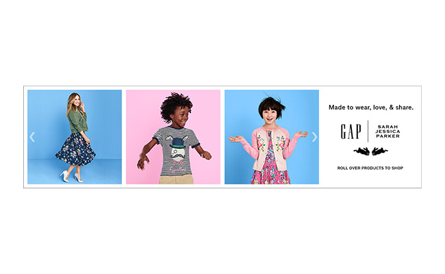 Gap x Sarah Jessica Parker collection